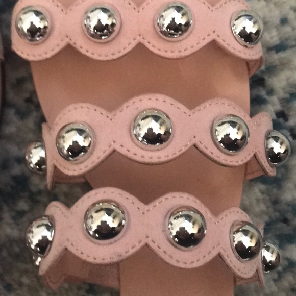 BP pink studded sandals - Picture 2 of 3
